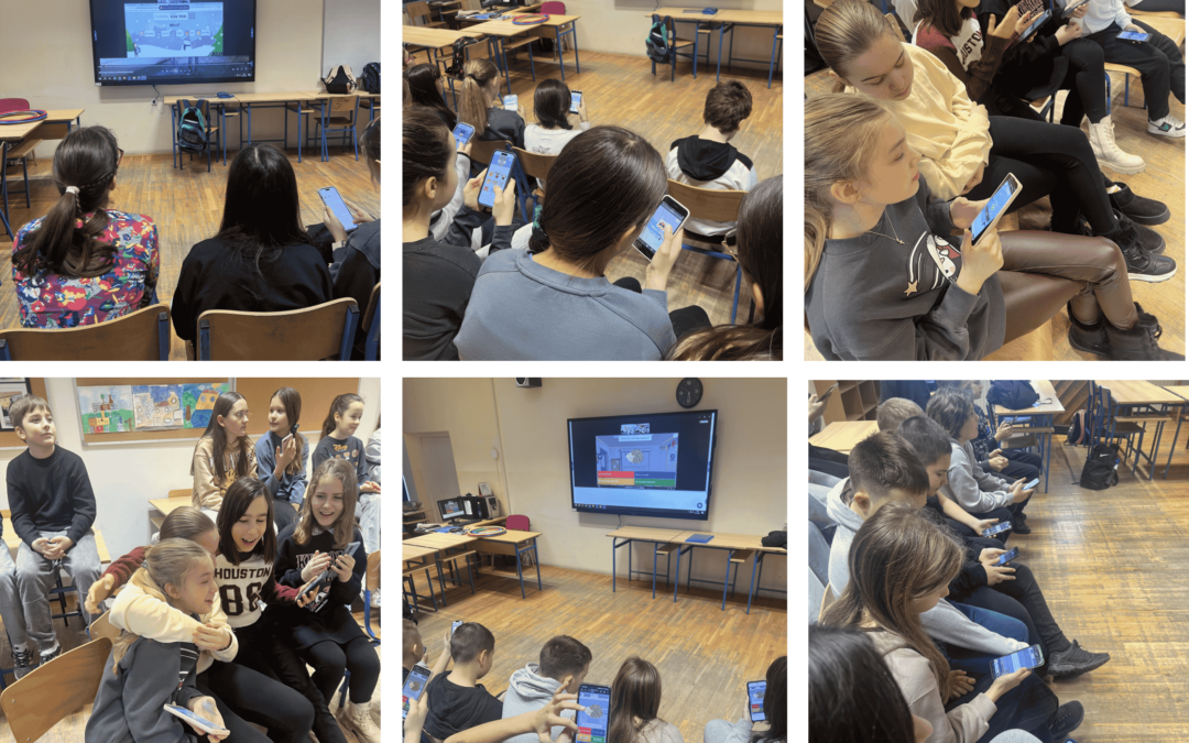 Videokonferencije eTwinning projekata Music games-learn and play i Music story