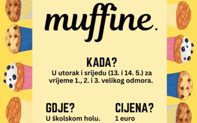 Priprema muffina u sklopu INA kuhanje