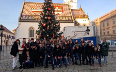 Terenska nastava 8. a i 8. b razreda u Zagrebu